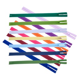 [ZIP18] Fermeture éclair nylon 18cm coloris divers