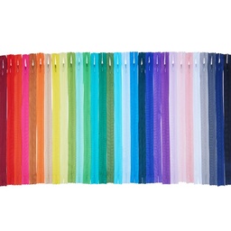 [ZIP12] Fermeture éclair nylon 12cm coloris divers