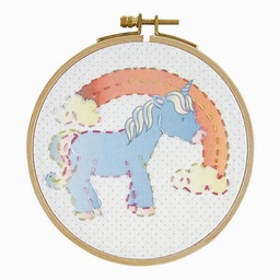 [077540725731] KIT BRODERIE LICORNE ENFANT 6 ANS ET +