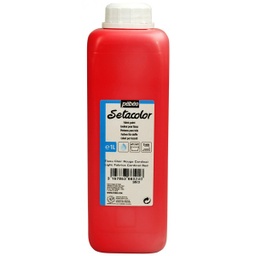 [366/24] Peinture Tissu pebeo setacolor rouge cardinal 1L