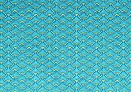 [5414135166060] Coton enduit honey bleu 45cmx55cm