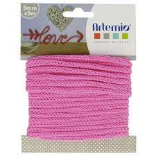 [5414135085675] Fil tricotin fuchsia 5mmX5m