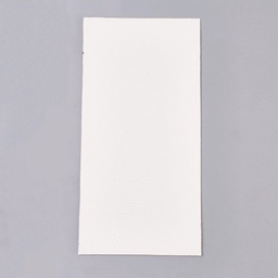 [AUTOC1   Diy-wh0067-06d] Autocollant adhésif en simili cuir blanc 20x10cm