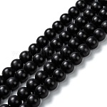 [6782] Pierre Onyx noir mat, 6 mm