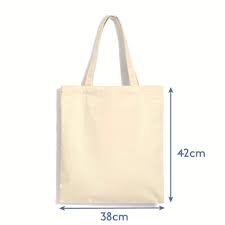 [4050051043545] Sac en coton avec anses à personnaliser 38x42cm