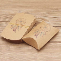 [con-j002-s-17a] Coffrets cadeaux en papier carton attrape-rêves 8x5.5x2cm