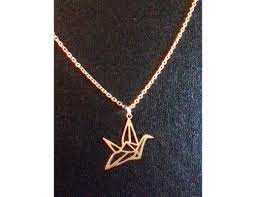 [6810O] Pendentif, origami laiton, couleur doré rose, 10x10mm, trou 1mm