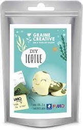 [816111] Sachet Fimo tortue beige vert 2x25gr