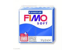 [261433] Fimo soft 33 bleu brillant 57gr