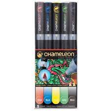 [CT0502] Chameleon 5 pen primary tones set