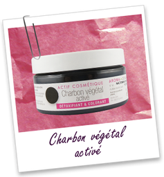 [01946] ZD Charbon végétal activé, détoxifiant et colorant, 30g, Aroma zone