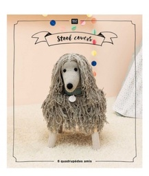 [4050051569724] Livre "stool covers", réalisation au crochet de 6 quadrupèdes