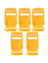 [CLIPJ] Paracorde Fermoir clip pour paracorde,10mm, couleur jaune
