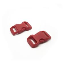 [CLIPR] Paracorde Fermoir clip pour paracorde,10mm, couleur rouge