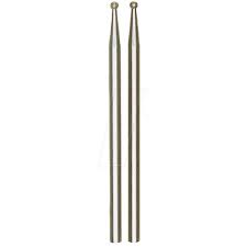 [28212] Proxxon 28212 Pointes de meule diamantée x2, sphère, diamètre 1mm