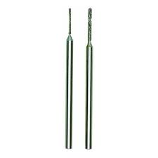 [28255] PROXXON P35 28255 forets hélicoïdaux diamantés pour pierres x2 / axe 2.35mm 0.8+1.2mm