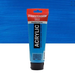 [17125820] Acrylique AMSTERDAM, bleu manganèse phtalo, 250 ml