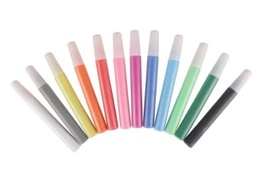 [SA] Sable coloré local, teinté dans nos ateliers, assortiment de 10 tubes, coloris variés