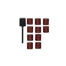 [28978] Proxxon 28978 bandes pour tambour x 10 avec tige grain 120 diam 14x13mm