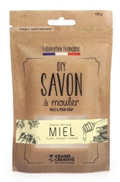 [200348] ZD Pain de savon à mouler, enrichi en miel, 100g,