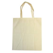 [193001] Sac shopping en coton, couleur sable, 375x420mm, unité