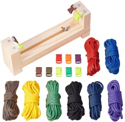 [DIY-PH0008-01] Kit machine de fabrication bracelet paracorde, 8 couleurs