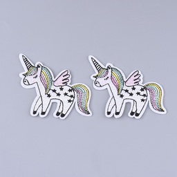 [t030274] Patch thermocollant, licorne, 56x63x1.5mm