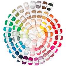 Pelote de coton Ricorumi, 48 coloris aux choix, 1mm x 57.5m, 25gr