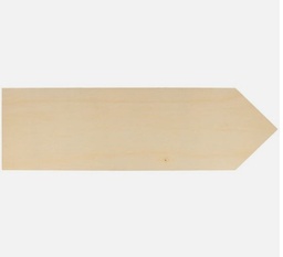 [14003327] Panneaux flèches en bois, 40x12x0.5cm x 4