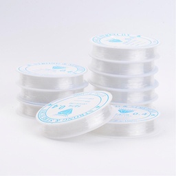 [EW-0.4D] Fil élastique nylon transparent STRONG &amp; STRECH 0.4mm x 15m