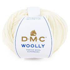 Laine Woolly DMC, 100% Mérinos, naturelle et renouvelable, 125m