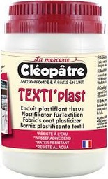 [texti] TEXTI'Plast Cléopâtre, enduit plastifiant tissus 250ml