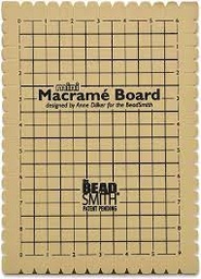 [MWB10] Macramé board, planche de tissage, 28x19cm