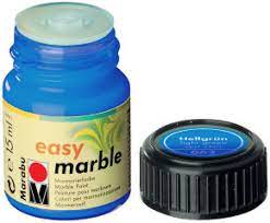 Peinture easy marble pour marbrure, ultramarin 055, 15ml