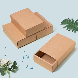 [CON-WH0028-02B] Boîte en carton rectangulaire, tiroir, 27,2x19,2x8,2