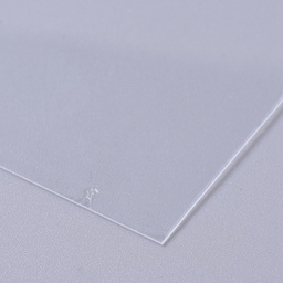[DIY-WH0148-40] Feuille plastique dingue, thermo rétractable, transparent, 29x20x0,3mm, la feuille