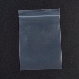 [ZIP70x100 OPP-G001-B-7x10cm] Pochette plastique avec ZIP, ÉPAIS, 70x100 mm