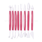 [TOOL-A011-02D  TOOL-A011-02E] Ensemble de 8 pièces pour le modelage (argile ou polymère), coloris aléatoire