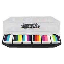 [Rainbow] Maquillage Global Colors, One Stroke Rainbow Burst, 6x15g
