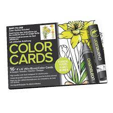 Cartes de coloriage CHAMELEON, 16 cartes