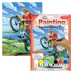 [PJS11] ROYAL LANGNICKEL Peinture au N° - Junior Small - Motocross