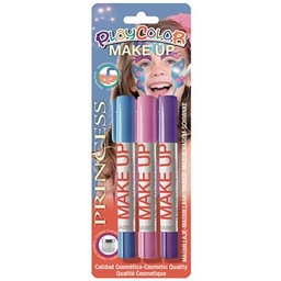 [256906] BLISTER 3 STICKS MAQUILLAGE POCKET PLAYCOLOR PRINCESSE