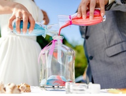 [SABLE] Sable coloré local, teinté dans nos ateliers, bouteille de 1L, 20 coloris au choix