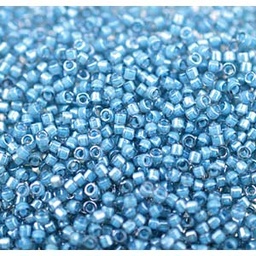 [X-SEED-J020-DB1709] Perles Miyuki delica 11/0 sachet d'env. 10g BLEU AZUR DB1709