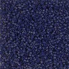 [X-SEED-J020-DB2144] Perles Miyuki delica 11/0 fiole d'env. 3g BLEU NUIT DB2144