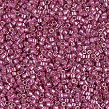 [SEED-JP0008-DB1840] Perles Miyuki delica 11/0 tube d'env. 7,2g DB1840-TB HOT PINK DURACOAT (rose foncé métalisé)