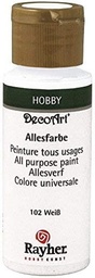 [38000102] Rayher / Peinture acrylique matt, blanc, 59ml