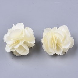 Fleurs artificielles, 34mm, 4 coloris au choix, la pièce