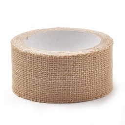 [OCOR-T010-06-4.8cm] Rouleaux de jute autocollante, 48mmx3m