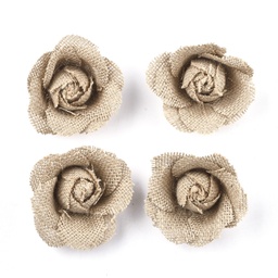 [FIND-T022-02] Fleur en jute naturelle 50x40mm